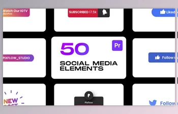 Download Social Elements for <span class='badge badge-warning'>Premiere</span> <span class='badge badge-warning'>Pro</span> (Videohive 33391333)