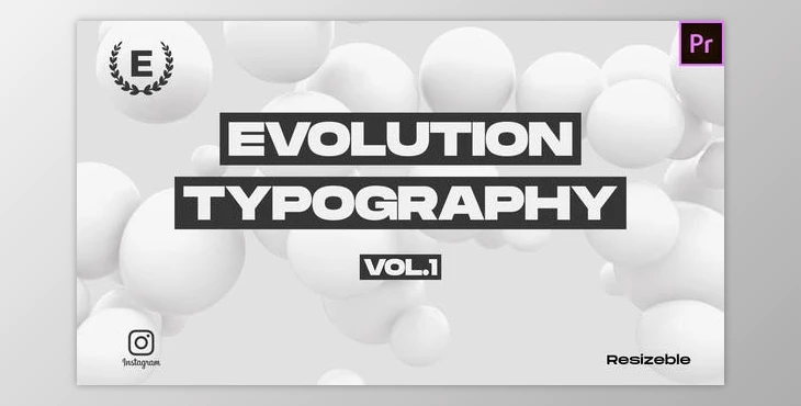 Download Evolution Typography | Media (Videohive 30203514) - PR Project