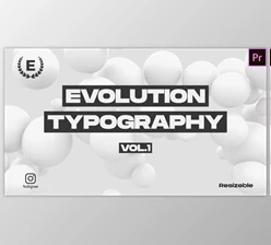 Download Evolution Typography | Media (Videohive 30203514) - PR Project