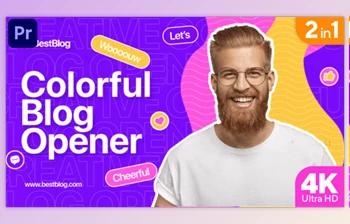 Download Colorful Blog <span class='badge badge-warning'>Opener</span> (MOGRT) (Videohive 33462198)