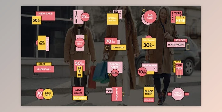 Download Mega Sale Titles || Premiere Pro MOGRT (Videohive 33462887) - PR Project