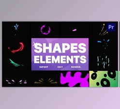 Download Shapes Pack | Premiere Pro MOGRT (Videohive 33491441)