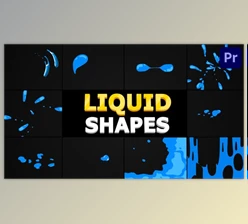 Download Liquid Shapes | Premiere Pro MOGRT (Videohive 33517055)