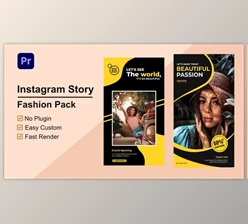Download Fashion Instagram Stories Mogrt 05 (Videohive 33537775)