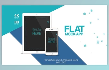 Download <span class='badge badge-warning'>Videohive</span> <span class='badge badge-warning'>Flat</span> Mock App Commercial 14152325