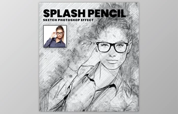 Download Splash <span class='badge badge-warning'>Pencil</span> Sketch By U Design (ATN, ABR)