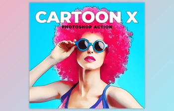 Download Cartoon X <span class='badge badge-warning'>Photoshop</span> Action By ridvanpars