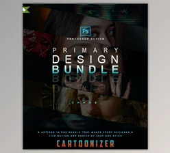 Download Primary Design Bundle – Photoshop Actions By CHAOS_Design