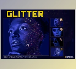 Download Neo UV Black Light Glitter Photoshop By EpicoMedia (ATN)