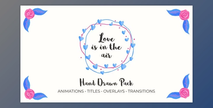 Download Love Is In The Air. Hand Drawn Pack (Videohive 33565691) - PR Project