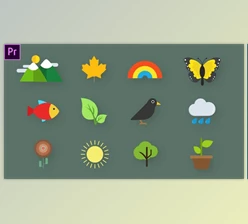 Download Nature Animated Icons (Videohive 33560729) - PR Project