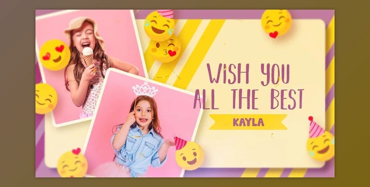 Download Emoji Happy Birthday (Videohive 33554697)