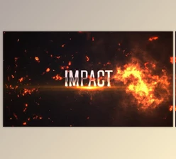 Download Impact Titles: Fire 4K (Videohive 17465409) - AE Project