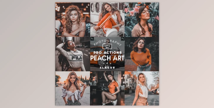 Download Peach ART – Life Styles Actions Photoshop By 2lagus