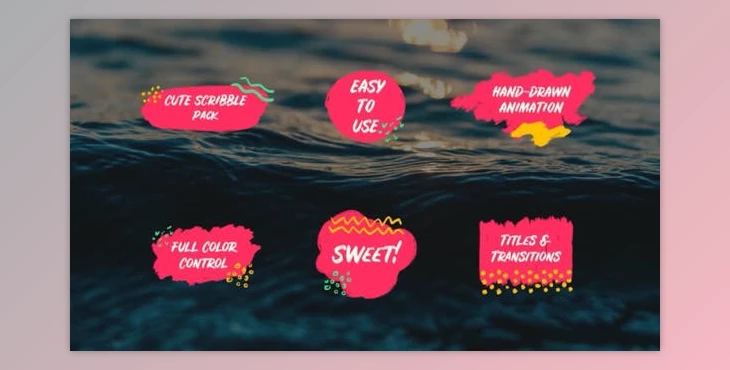 Download Cute Scribble Pack (Videohive 33573563)