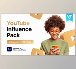 Download Youtube Pack Influence (Videohive 33091756) - AE Project