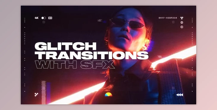 Download Glitch Transitions (Videohive 32520300) - AE Project