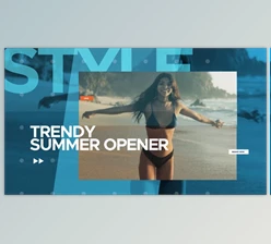 Download Summer Trendy Opener | After Effects Template (Videohive 33408558) - AE Project