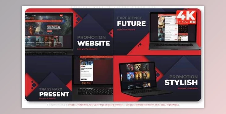 Download Original Website Laptop Promo W08 (Videohive 33560277) - AE Project