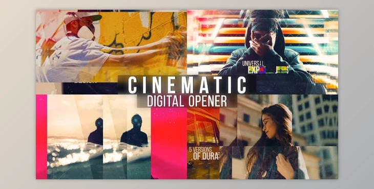 Download Cinematic Digital Opener - Multipurpose Slideshow (Videohive 32635425) - AE Project