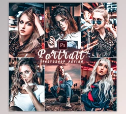 Download PRO Portrait Photoshop Action By 2lagus