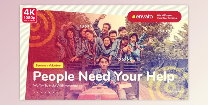 Download Volunteer Team Presentation (Videohive 26377281) - AE Project