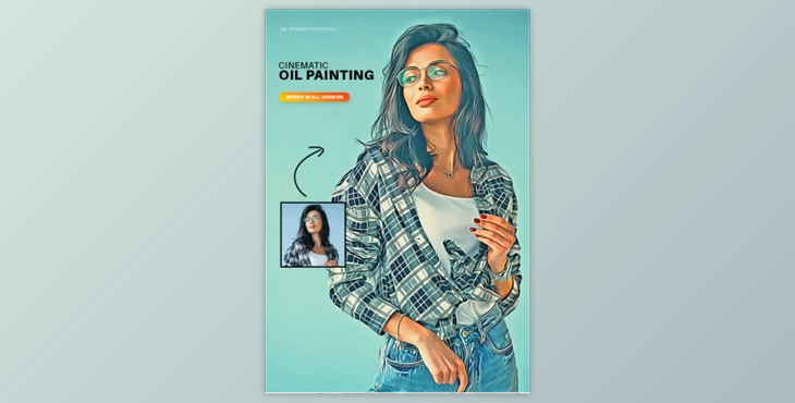 Download Cinematic Oil Painting By 2A_Studio (atn)