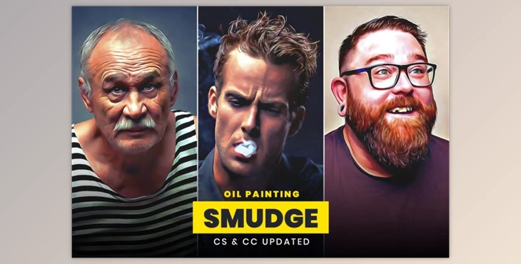 Download Smudge Oil Painting By U Design (ATN)
