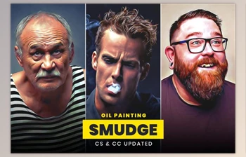 Download Smudge Oil Painting By U <span class='badge badge-warning'>Design</span> (ATN)