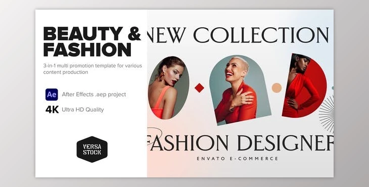 Download 3-in-1 Fashion Apparel Beauty Opener (Videohive 33610881) - AE Project