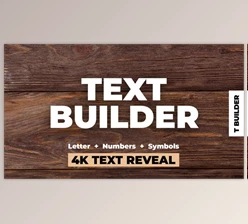 Download Text Builder (Videohive 24872699) - AE Project