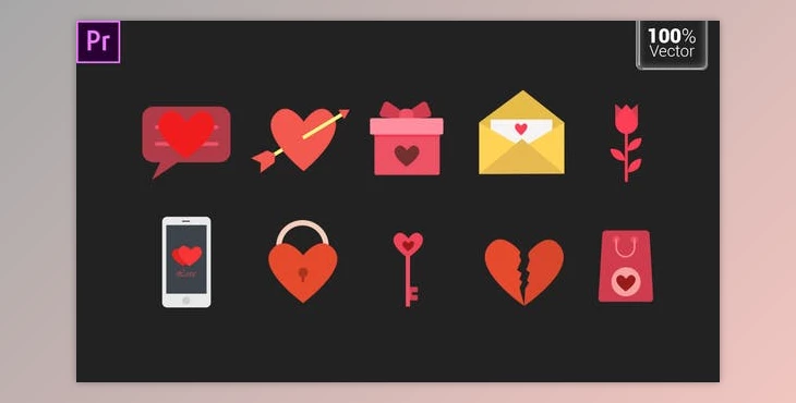 Download Love Animated Icon (Videohive 33570289)