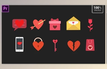Download <span class='badge badge-warning'>Love</span> Animated Icon (Videohive 33570289)