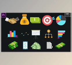 Download Business Animated Icons (Videohive 33570376) - PR Project