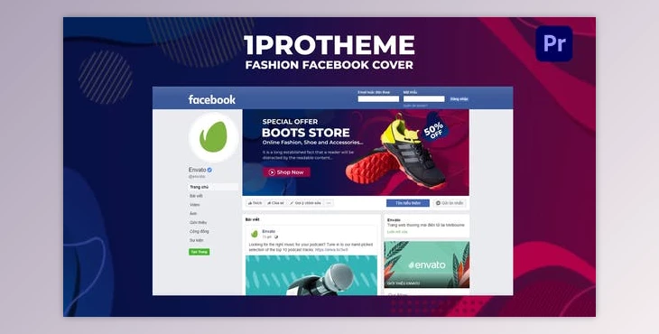 Download Fashion Facebook Cover Mogrt 06 (Videohive 33573456)