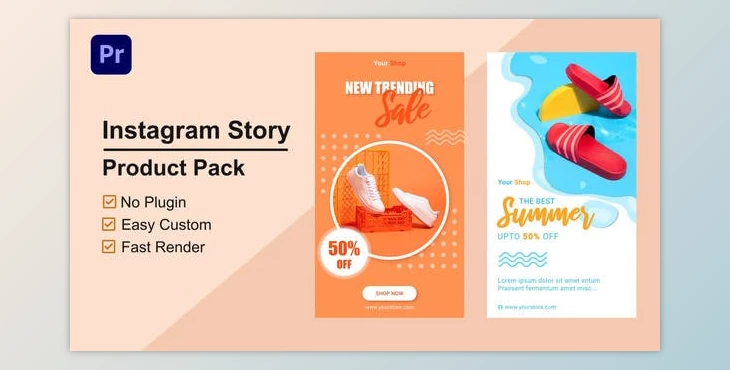 Download Product Promo Instagram Stories Mogrt 07 (Videohive 33573462)