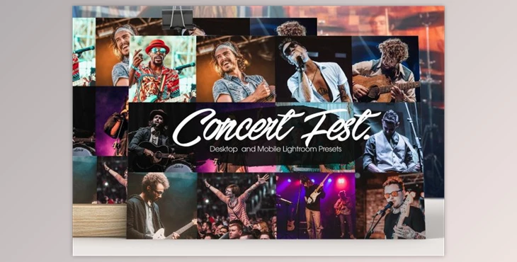 Download Concert Night Lightroom Presets By Design Addict (Mob, Desk)