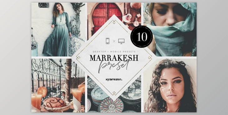Download Marrakesh Lightroom Presets Bundle By SYNCWAVE (Mob, Desk)