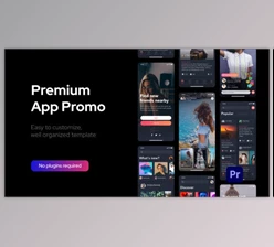 Download Premium Clean App Promo for Premiere Pro (Videohive 33585434) - PR Project