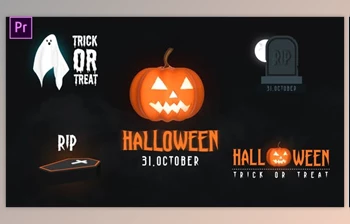 Download Halloween Spooky Titles (<span class='badge badge-warning'>Videohive</span> 33590334) - PR <span class='badge badge-warning'>Project</span>