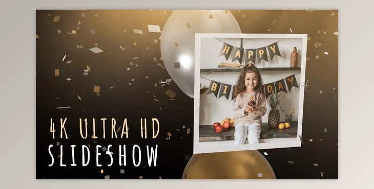 Download Balloons and Confetti Slideshow (Videohive 33585590) - PR Project