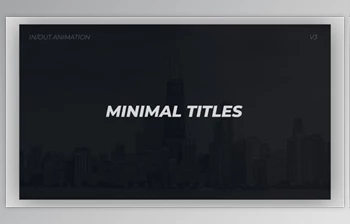Download Minimal Titles (<span class='badge badge-warning'>Videohive</span> 33615082) - PR <span class='badge badge-warning'>Project</span>
