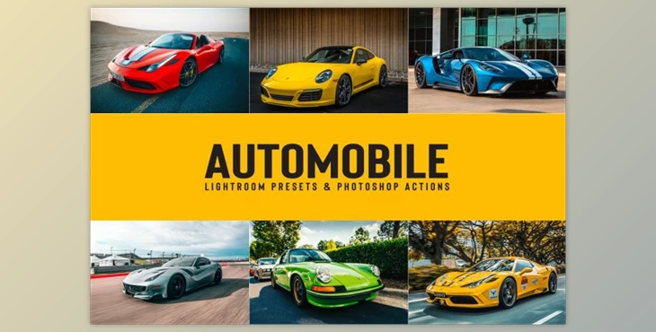 Download 20 Automobile Presets & Actions By Effect-Hub