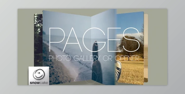 Download Pages - Photo Gallery Or Opener (Videohive 10222517) - AE Project