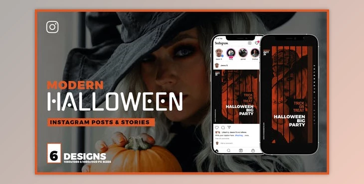 Download Halloween Special Promo Instagram B120 (Videohive 33620789) - AE Project