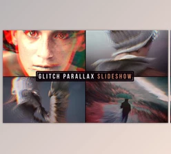Download Glitch Parallax Slideshow (Videohive 19638658) - AE Project