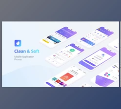Download Clean App Promo (Videohive 33630649) - AE Project
