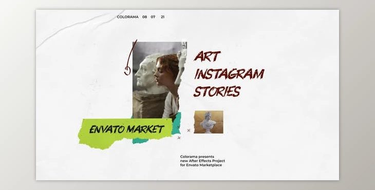 Download Art Instagram Stories (Videohive 33618610) - AE Project