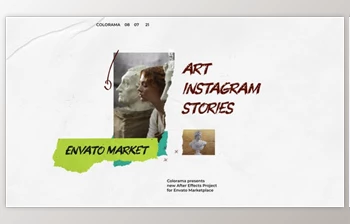 Download <span class='badge badge-warning'>Art</span> Instagram Stories (Videohive 33618610) - AE Project