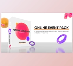 Download Online Event Pack / Webinar / Online Conference (Videohive 27552598) - AE Project